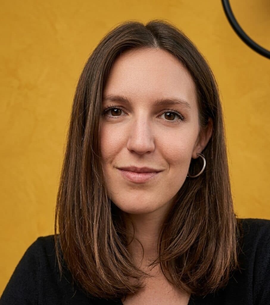 French journalist Alice Froussard is shown in a portrait photo.
