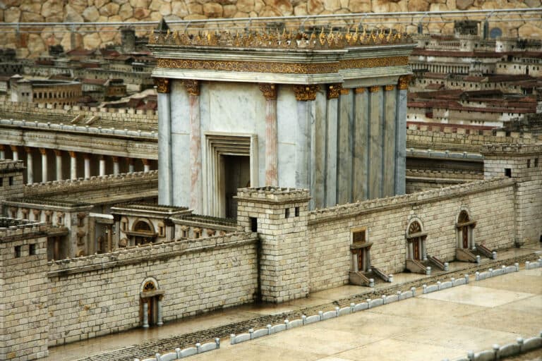 Model of the Second Temple in Jerusalem