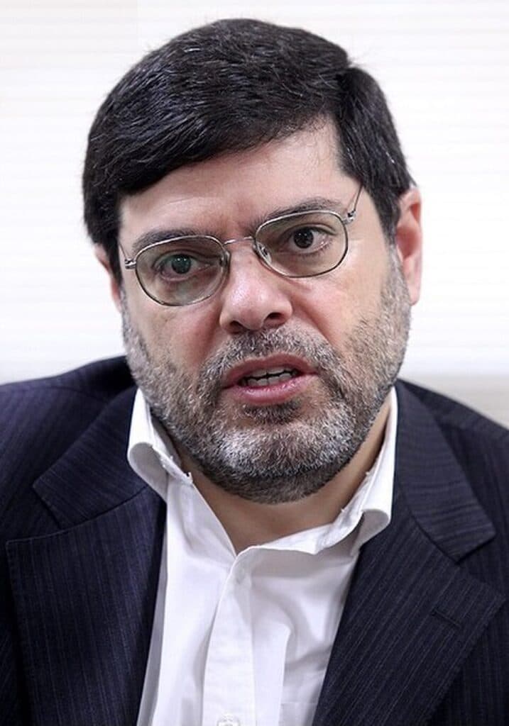 Seyed Mohammad Marandi in a close-up portrait.