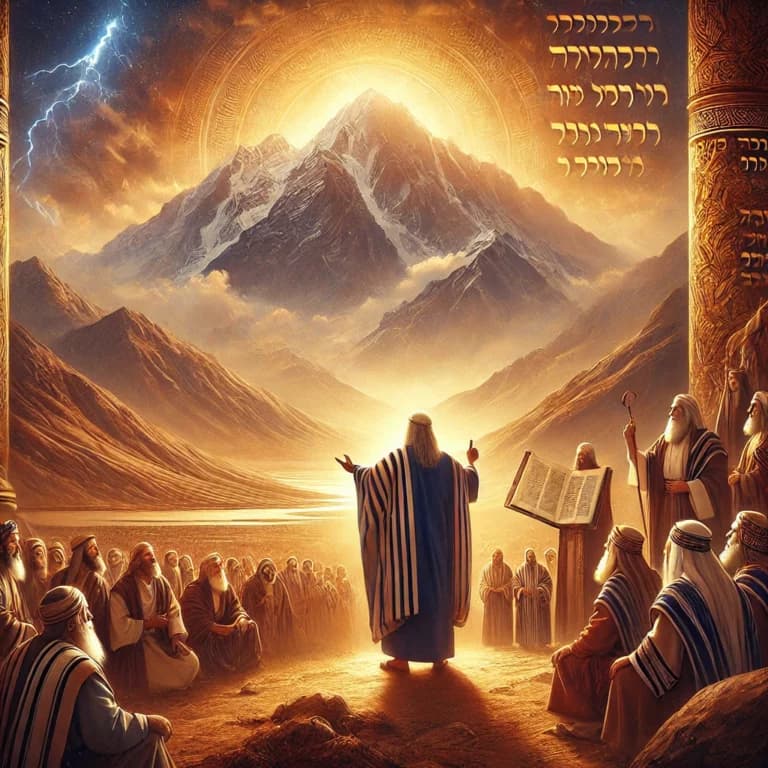moses in the desert